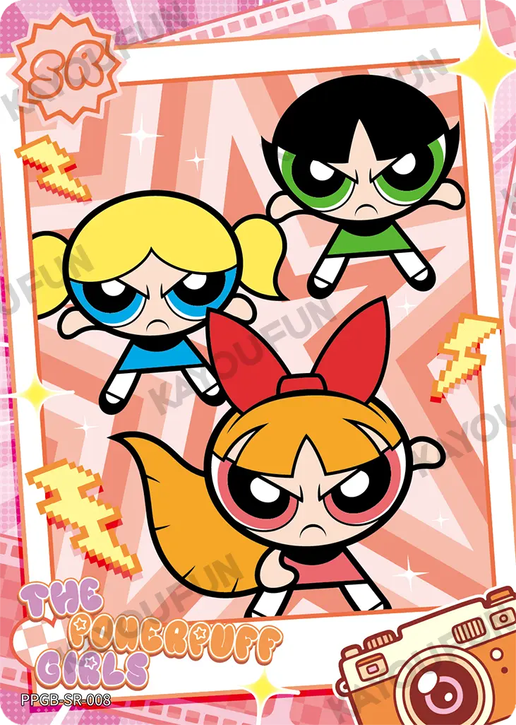 Kartu Kayou The Powerpuff Girls - The Powerpuff Girls (SR)