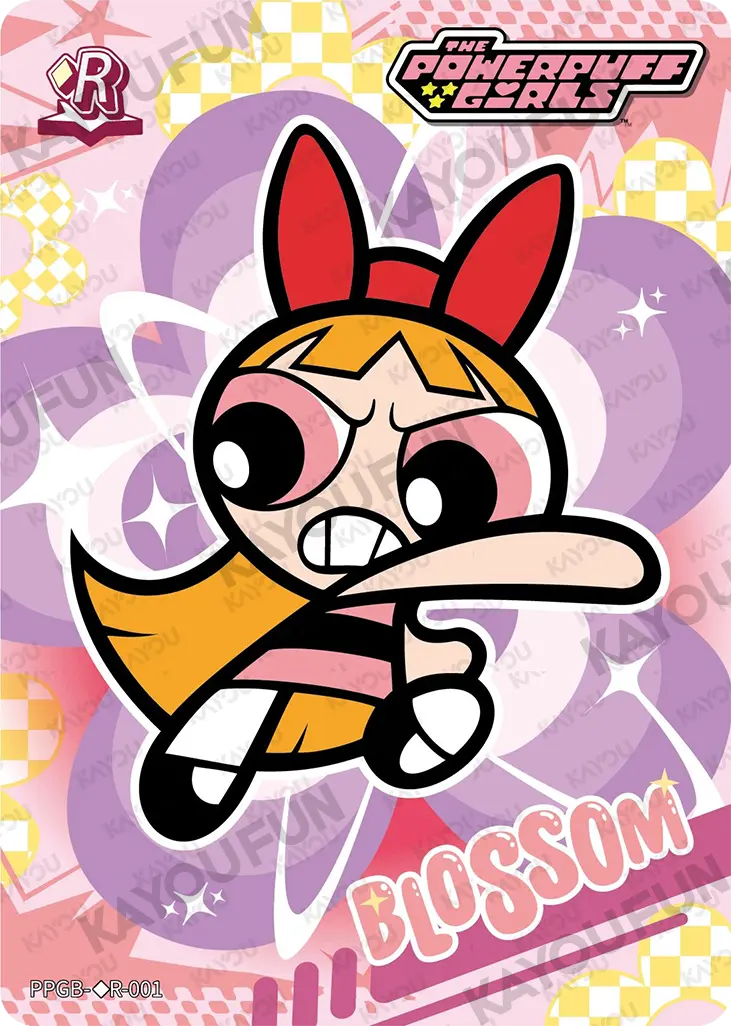 Kartu Kayou The Powerpuff Girls - Blossom (◇R)