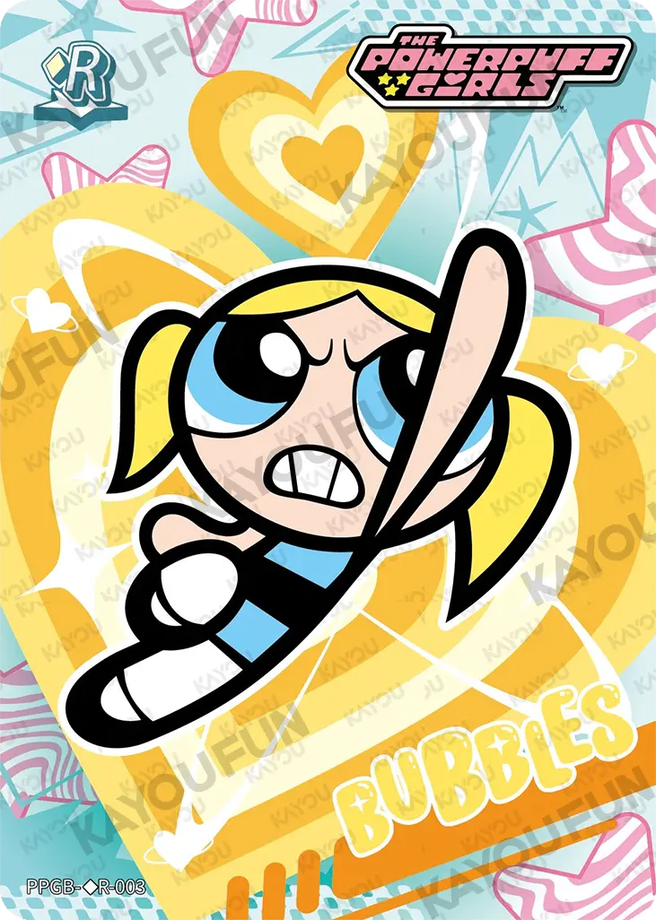Kartu Kayou The Powerpuff Girls - Bubbles (◇R)