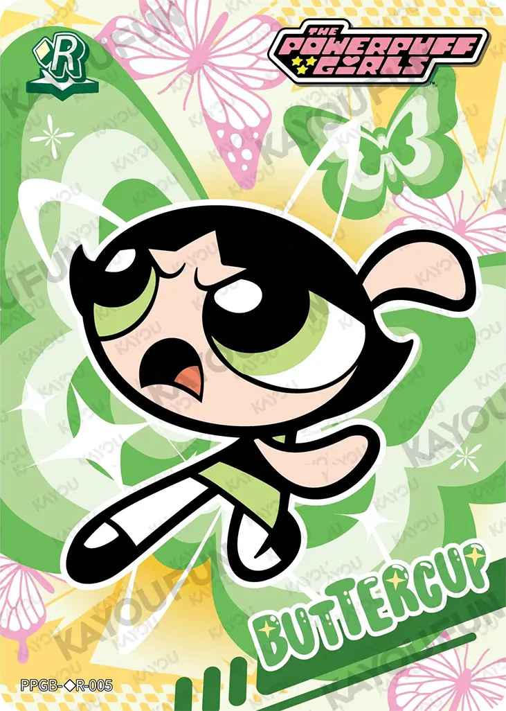 Kartu Kayou The Powerpuff Girls - Buttercup (◇R)