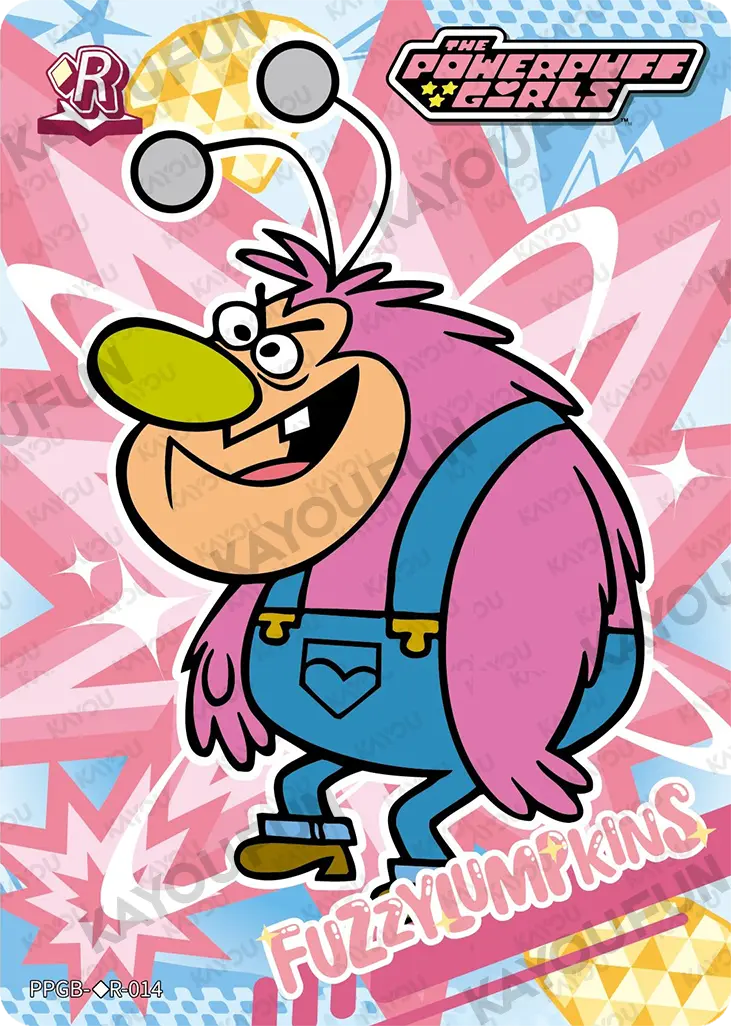Kartu Kayou The Powerpuff Girls - Fuzzy Lumpkins (◇R)