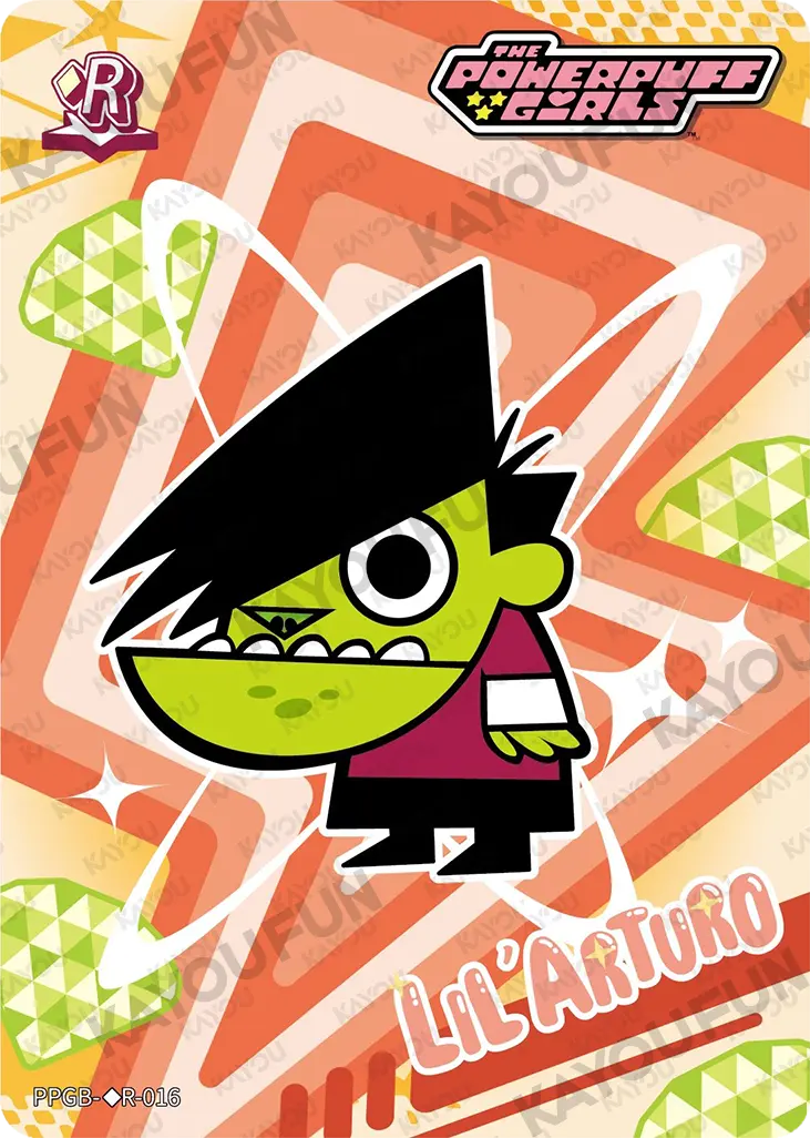 Kartu Kayou The Powerpuff Girls - Lil' Arturo (◇R)