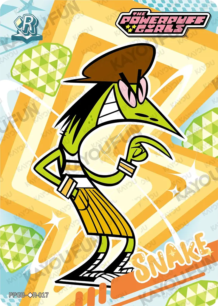 Kartu Kayou The Powerpuff Girls - Snake (◇R)