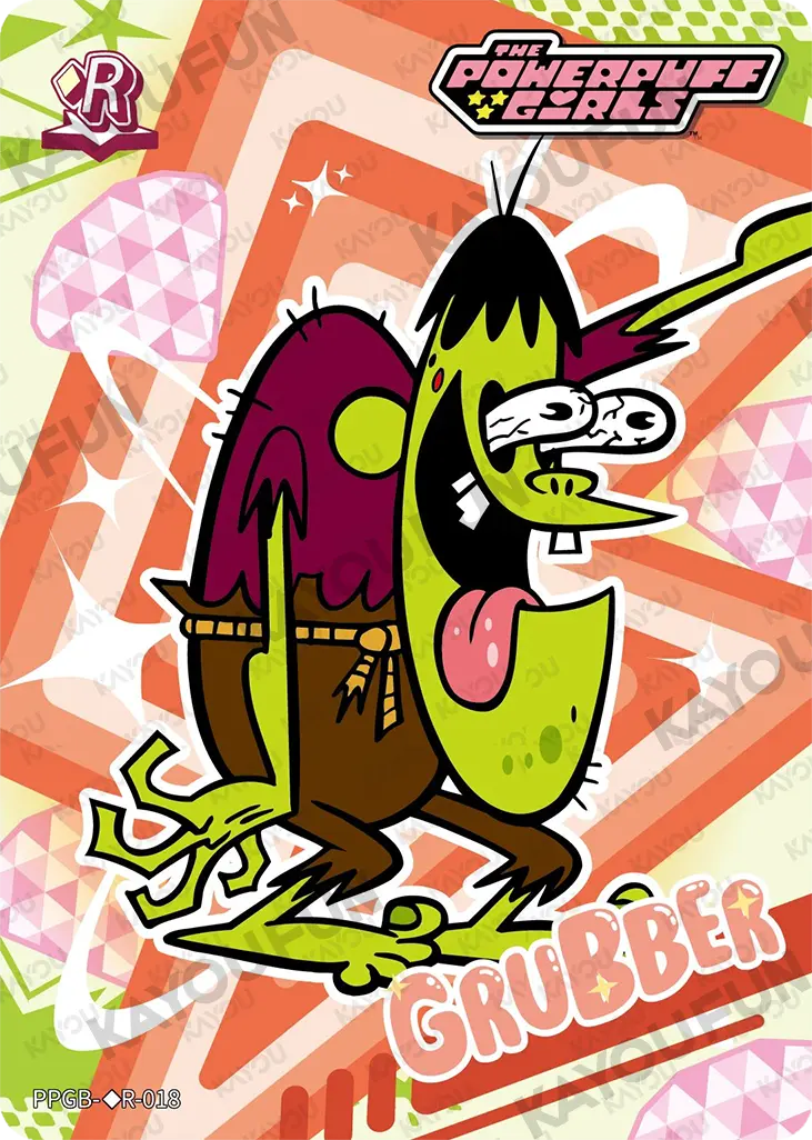 Kartu Kayou The Powerpuff Girls - Grubber (◇R)