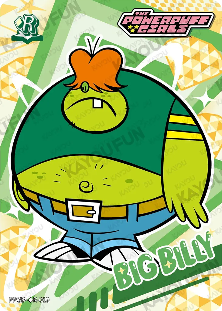 Kartu Kayou The Powerpuff Girls - Big Billy (◇R)