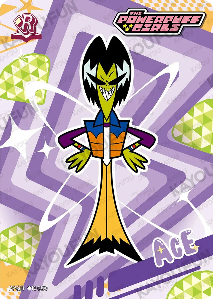 Kartu Kayou The Powerpuff Girls - Ace (◇R)
