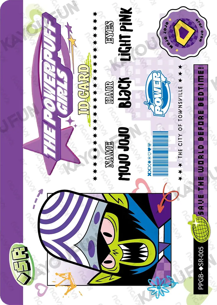 Kartu Kayou The Powerpuff Girls - Mojo Jojo (◇SR)