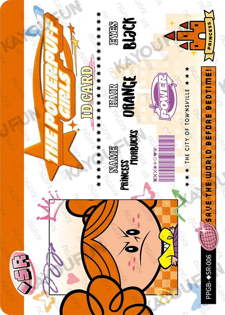 Kartu Kayou The Powerpuff Girls - Princess Morbucks (◇SR)