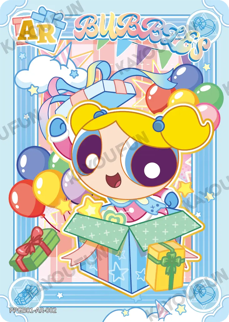 Kartu Kayou The Powerpuff Girls - Bubbles (AR)