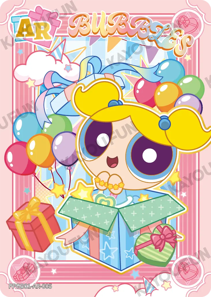 Kartu Kayou The Powerpuff Girls - Bubbles (AR)