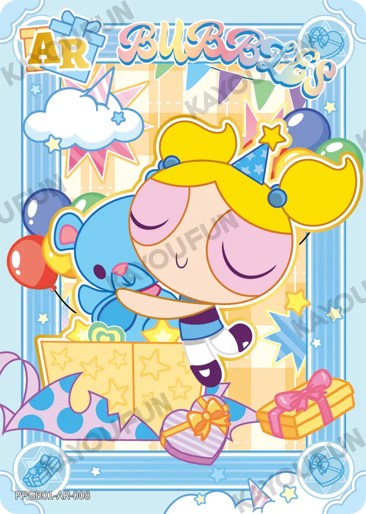 Kartu Kayou The Powerpuff Girls - Bubbles (AR)