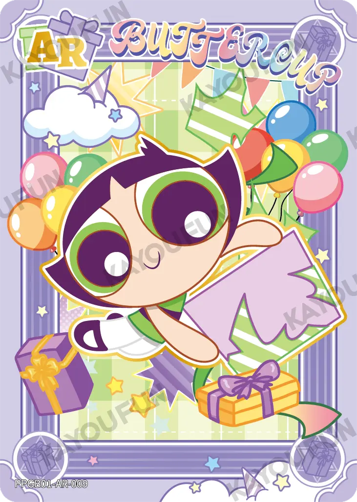 Kartu Kayou The Powerpuff Girls - Buttercup (AR)