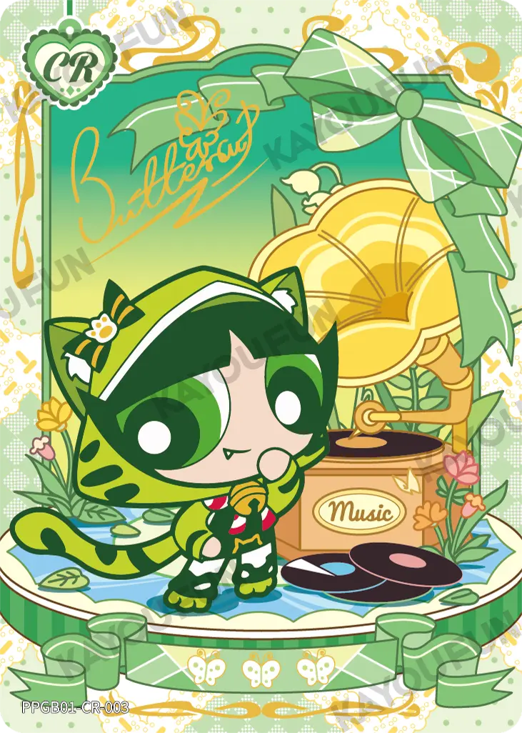 Kartu Kayou The Powerpuff Girls - Buttercup (CR)