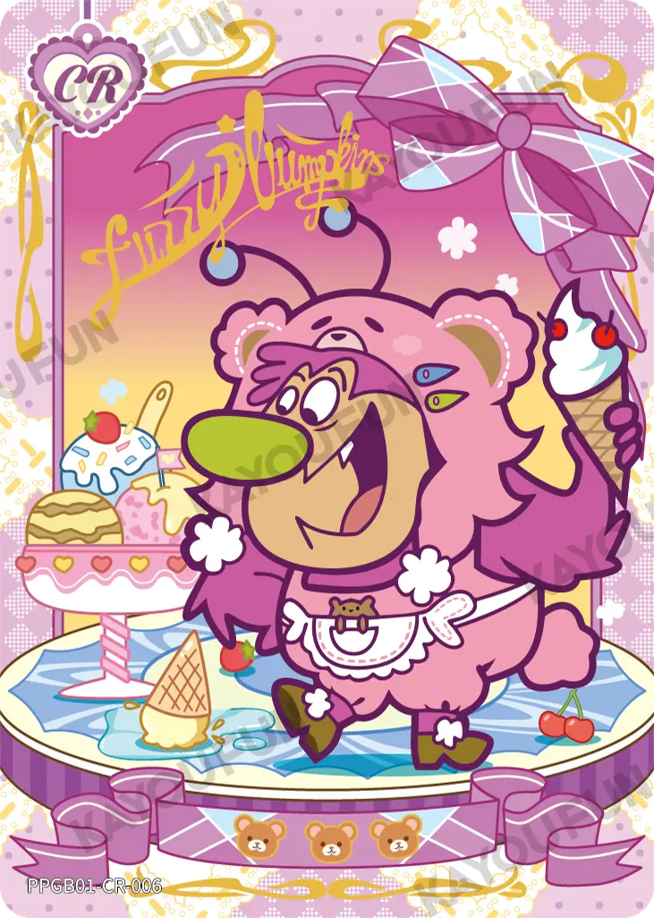 Kartu Kayou The Powerpuff Girls - Fuzzy Lumpkins (CR)