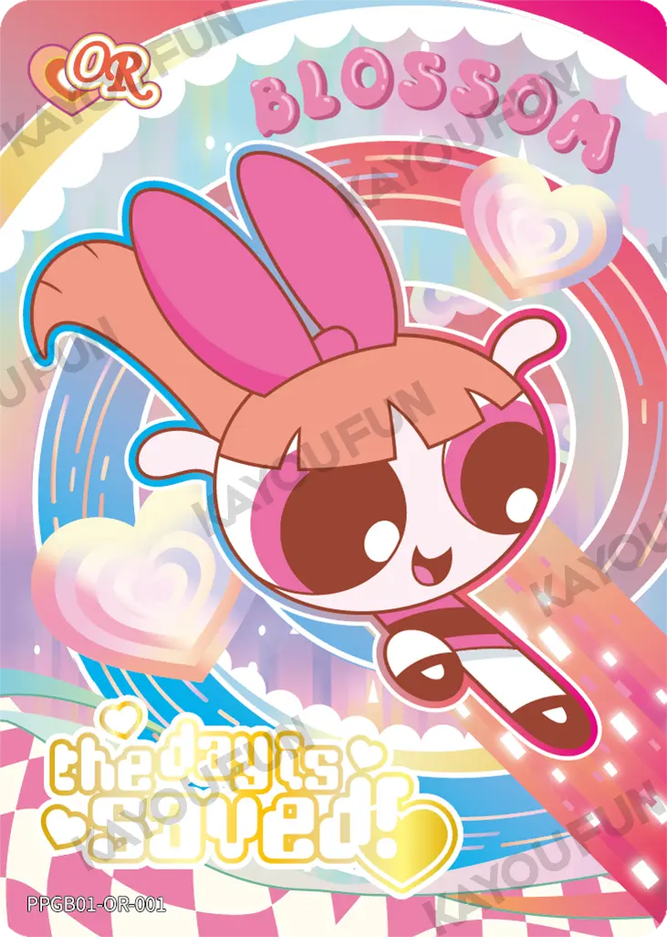 Kartu Kayou The Powerpuff Girls - Bubbles (OR)
