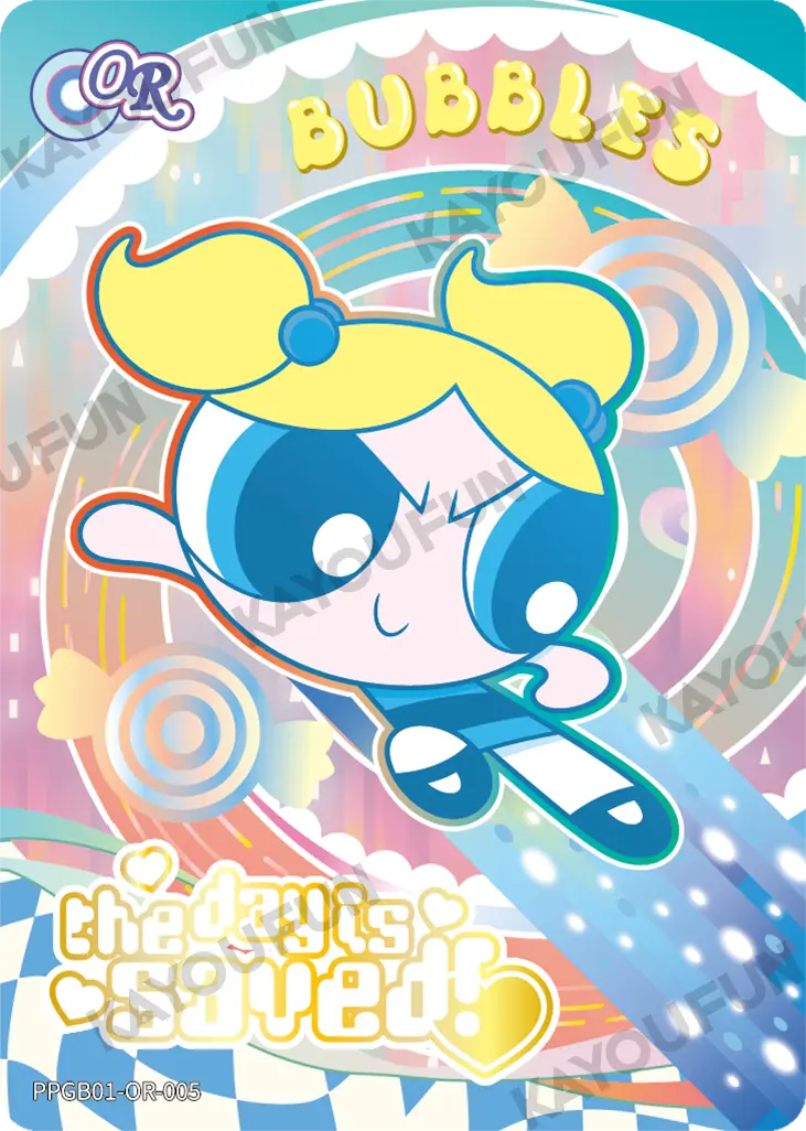 Kartu Kayou The Powerpuff Girls - Bubbles (OR)