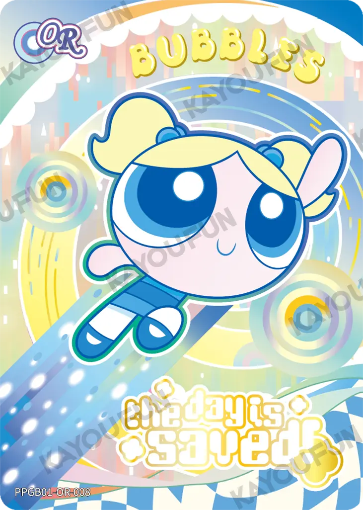 Kartu Kayou The Powerpuff Girls - Bubbles (OR)