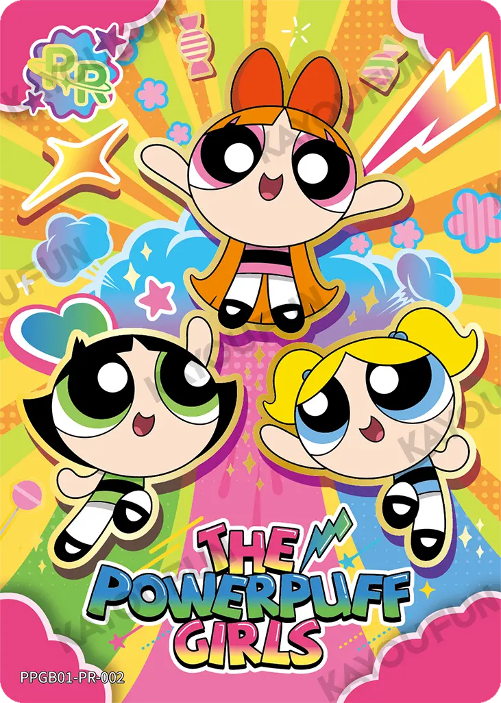 Kartu Kayou The Powerpuff Girls - The Powerpuff Girls (PR)