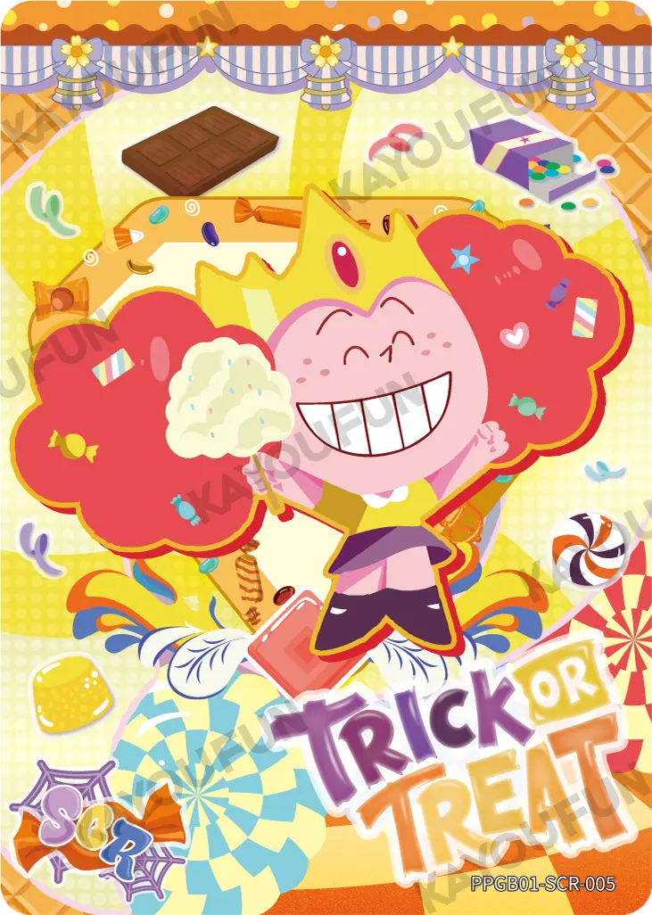 Kartu Kayou The Powerpuff Girls - Trick or Treat (SCR)