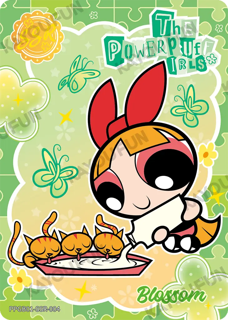 Kartu Kayou The Powerpuff Girls - Blossom (SSR)