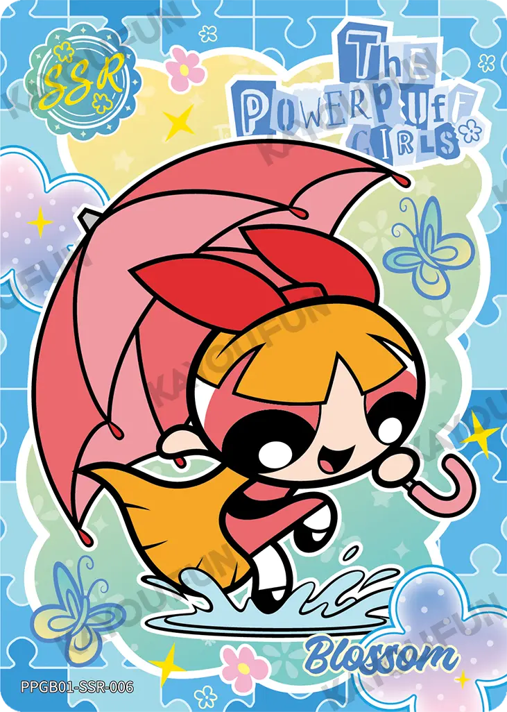 Kartu Kayou The Powerpuff Girls - Blossom (SSR)