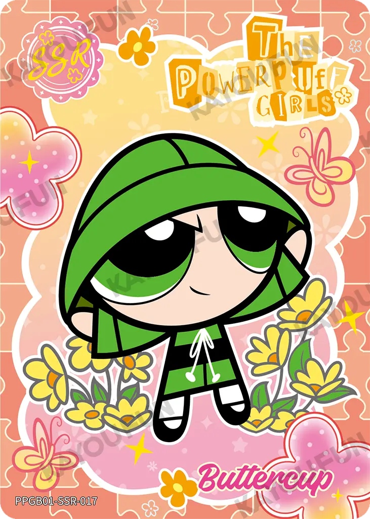 Kartu Kayou The Powerpuff Girls - Buttercup (SSR)