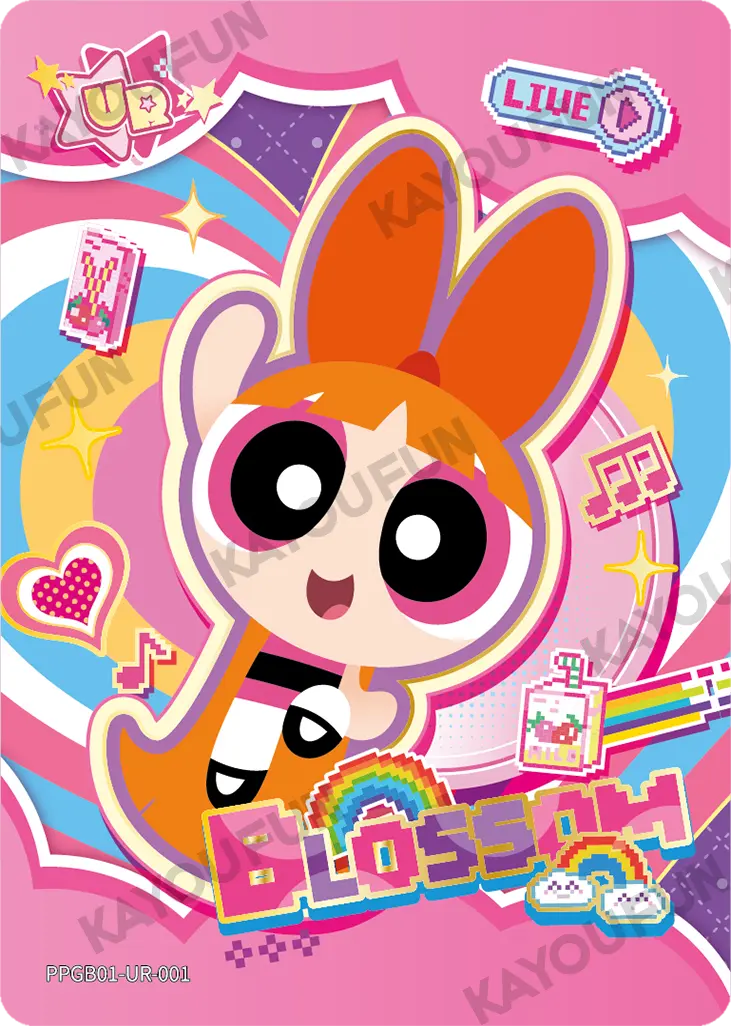 Kartu Kayou The Powerpuff Girls - Blossom (UR)