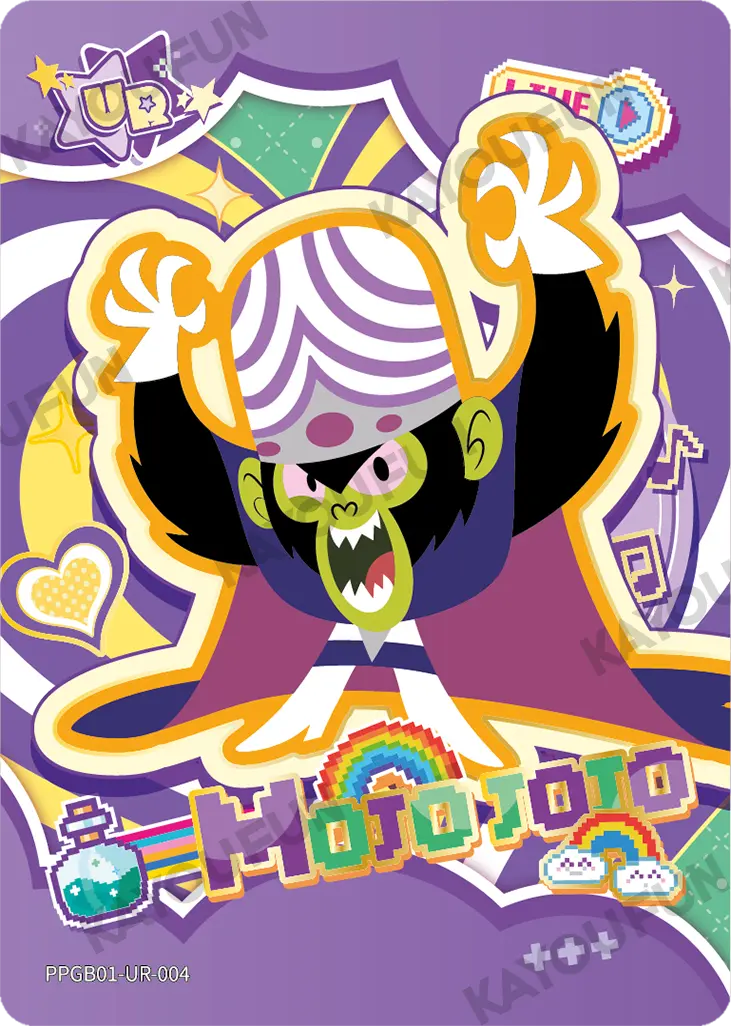 Kartu Kayou The Powerpuff Girls - Mojo Jojo (UR)