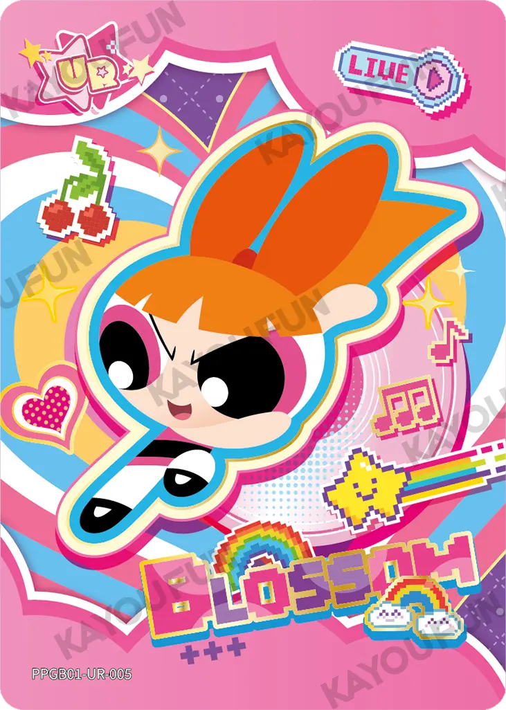 Kartu Kayou The Powerpuff Girls - Blossom (UR)