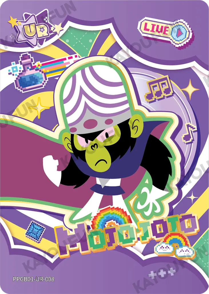 Kartu Kayou The Powerpuff Girls - Mojo Jojo (UR)