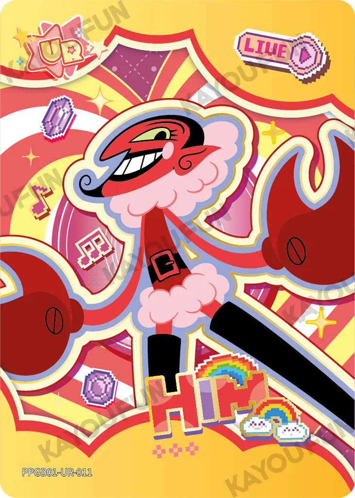Kartu Kayou The Powerpuff Girls - HIM (UR)