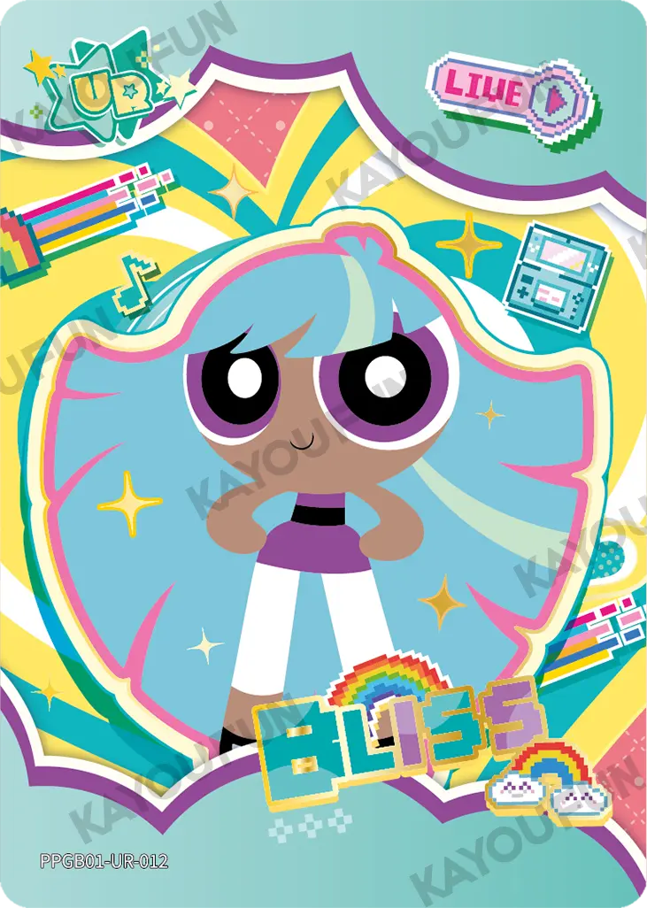 Kartu Kayou The Powerpuff Girls - Bliss (UR)