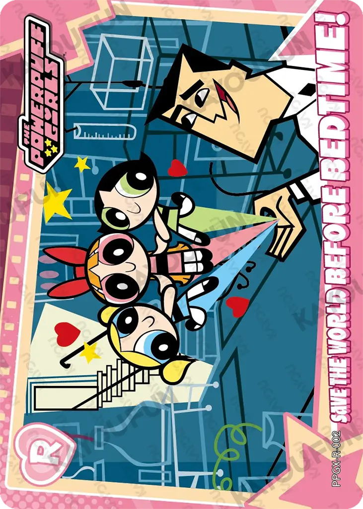 Kartu Kayou The Powerpuff Girls - Save the world before bedtime! (R)