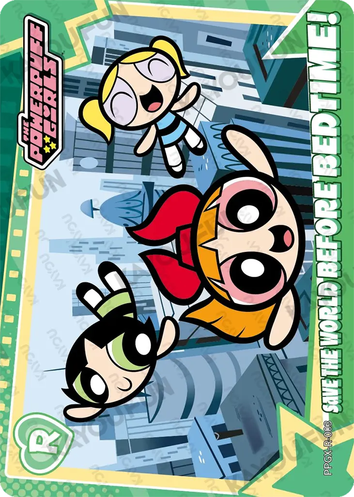Kartu Kayou The Powerpuff Girls - Save the world before bedtime! (R)