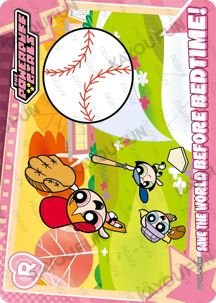 Kartu Kayou The Powerpuff Girls - Save the world before bedtime! (R)