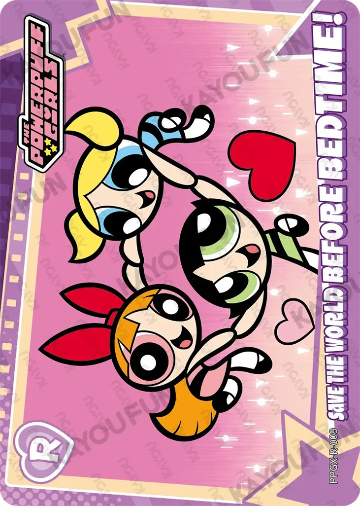 Kartu Kayou The Powerpuff Girls - Save the world before bedtime! (R)