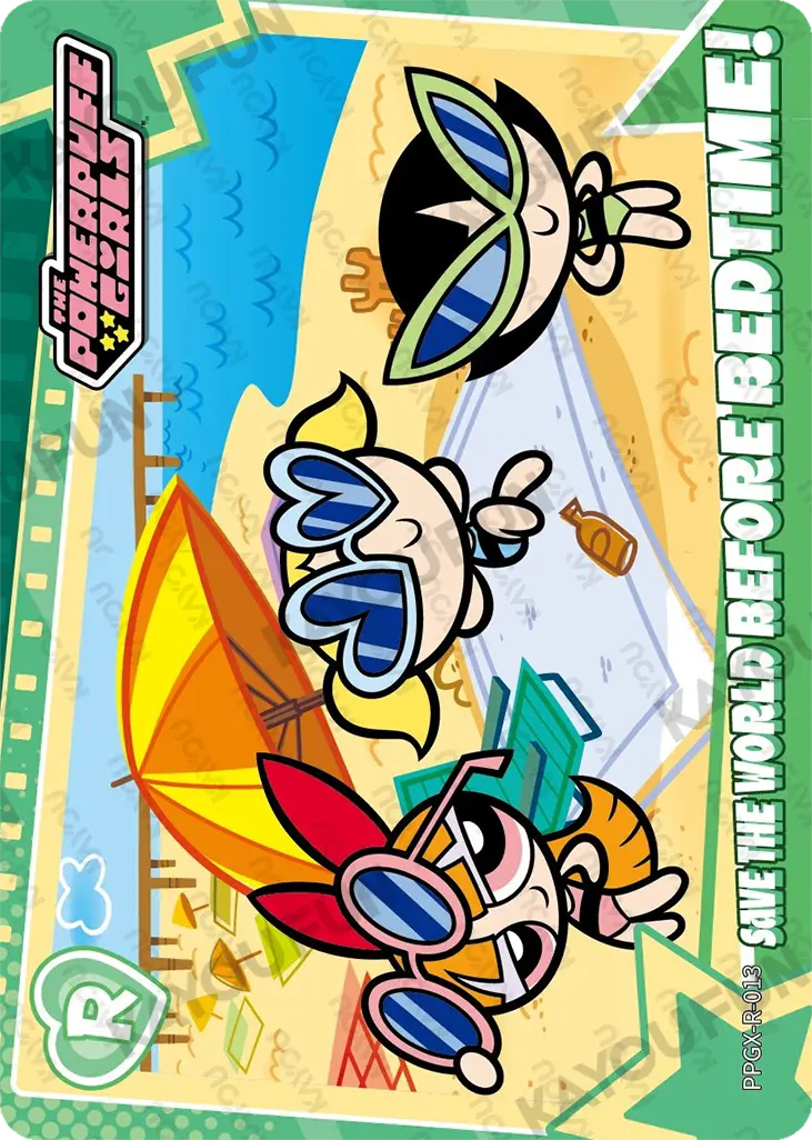 Kartu Kayou The Powerpuff Girls - Save the world before bedtime! (R)