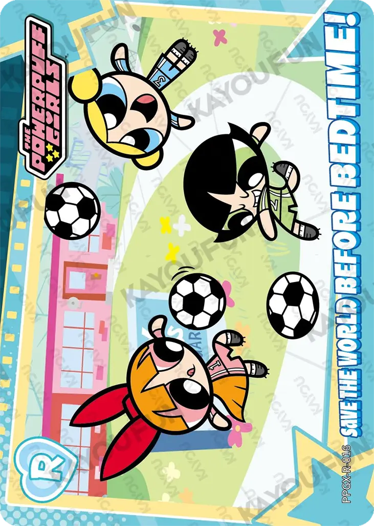 Kartu Kayou The Powerpuff Girls - Save the world before bedtime! (R)