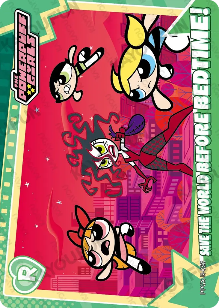 Kartu Kayou The Powerpuff Girls - Save the world before bedtime! (R)