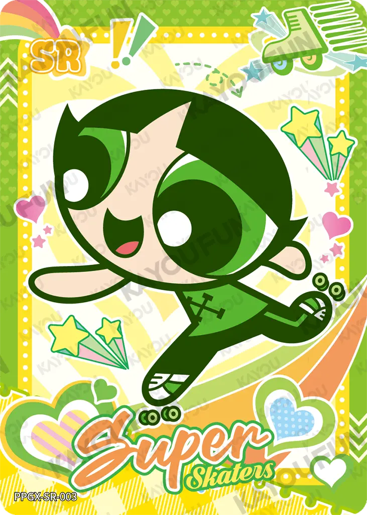 Kartu Kayou The Powerpuff Girls - Buttercup (SR)