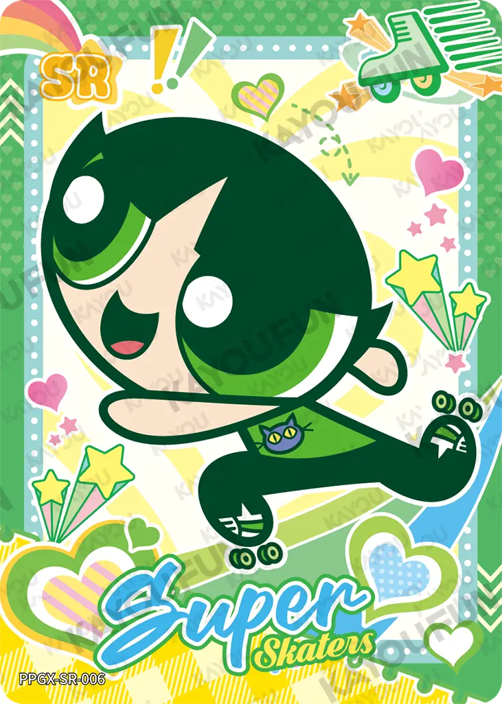Kartu Kayou The Powerpuff Girls - Buttercup (SR)