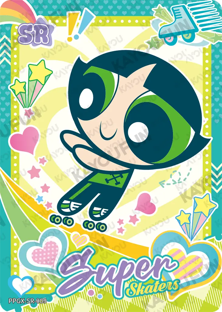 Kartu Kayou The Powerpuff Girls - Buttercup (SR)