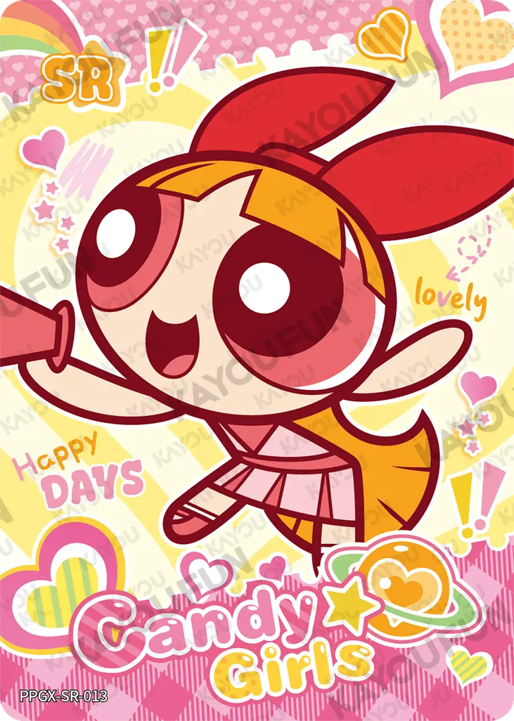 Kartu Kayou The Powerpuff Girls - Blossom (SR)