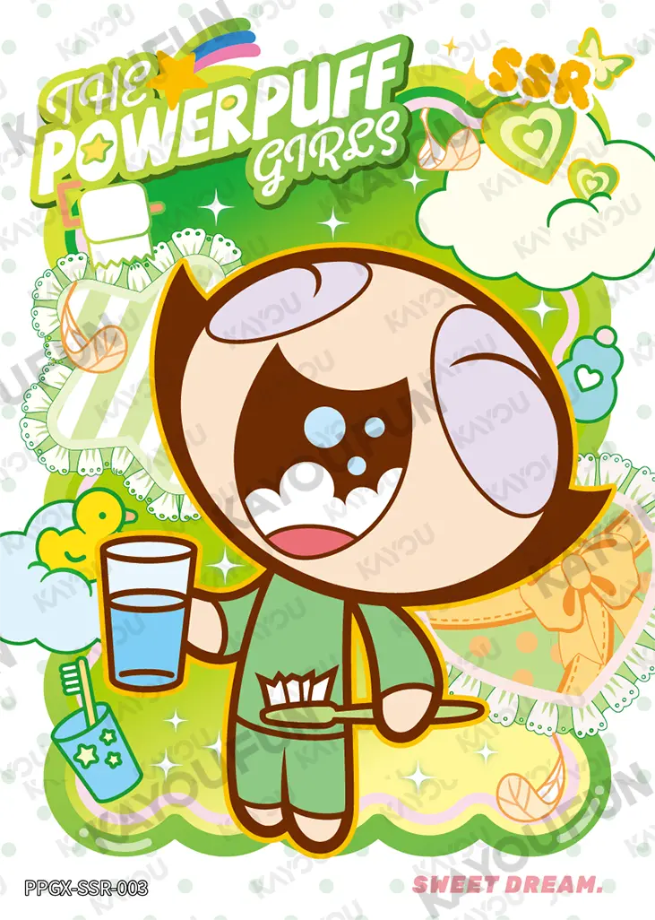 Kartu Kayou The Powerpuff Girls - Buttercup (SSR)