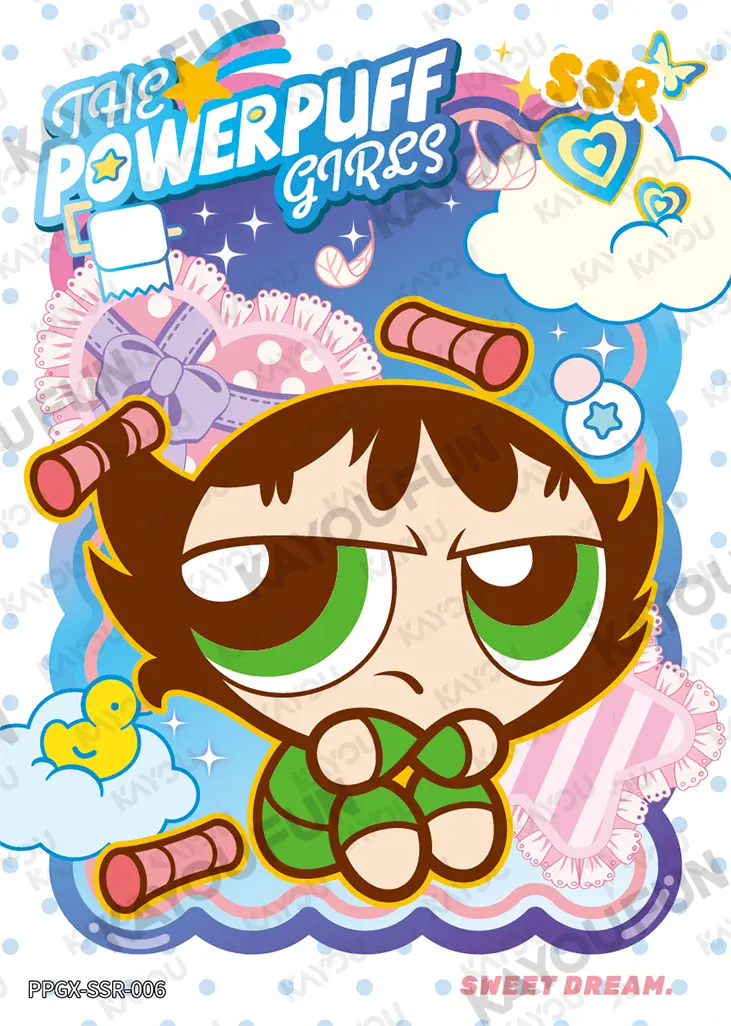 Kartu Kayou The Powerpuff Girls - Buttercup (SSR)