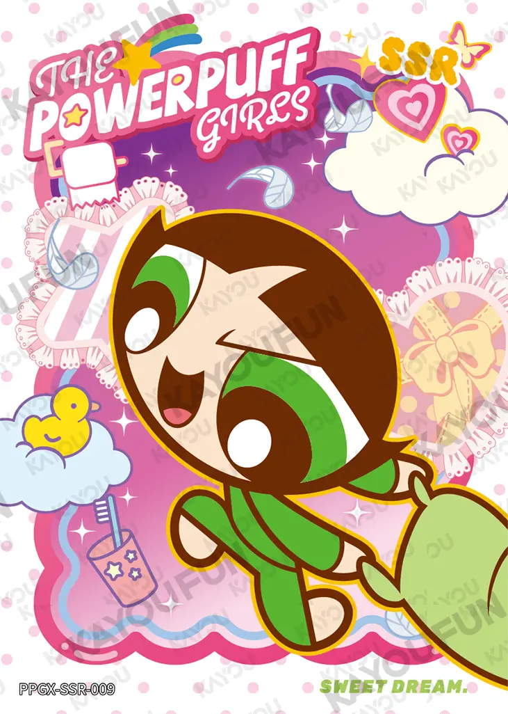 Kartu Kayou The Powerpuff Girls - Buttercup (SSR)
