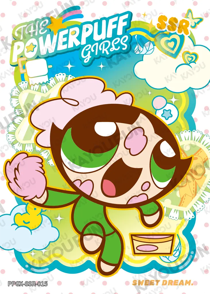Kartu Kayou The Powerpuff Girls - Buttercup (SSR)