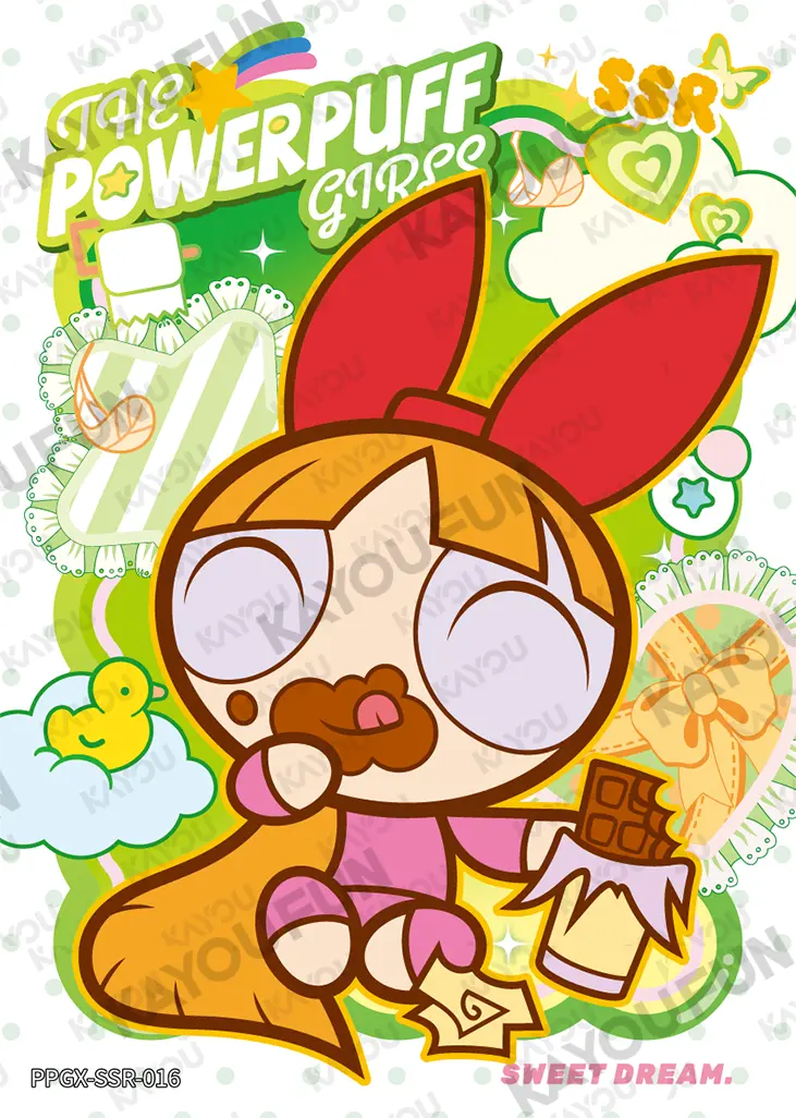 Kartu Kayou The Powerpuff Girls - Blossom (SSR)