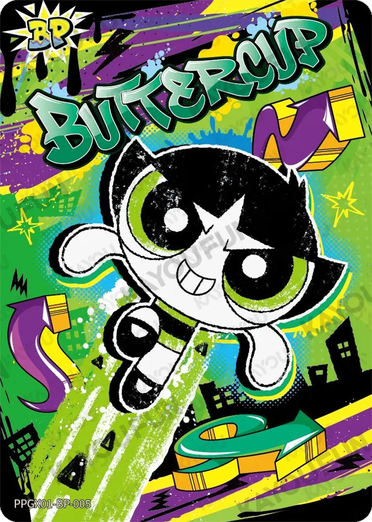 Kartu Kayou The Powerpuff Girls - Buttercup (BP)