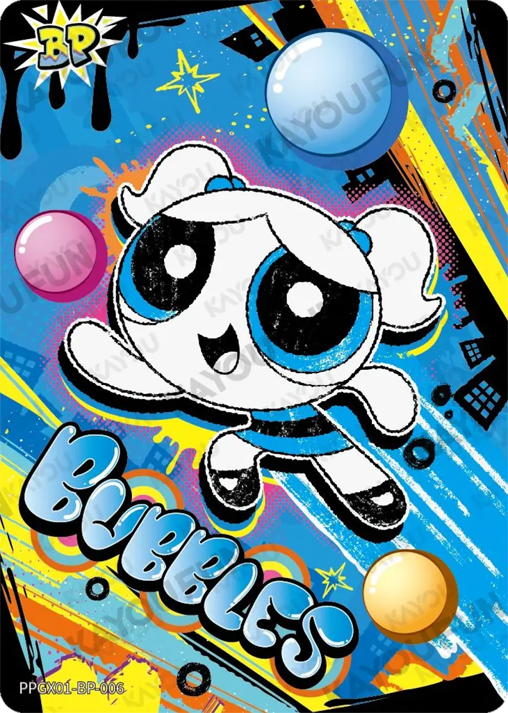Kartu Kayou The Powerpuff Girls - Bubbles (BP)